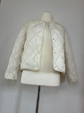 Reserved Steppjacke, Größe S, Cremeweiß, Vorderansicht