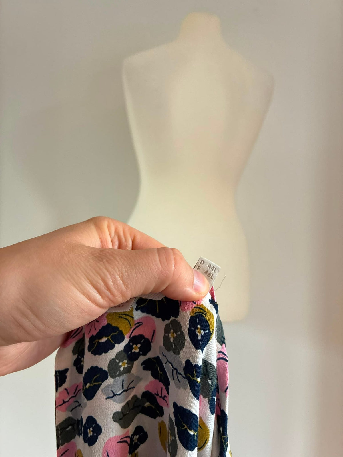 Boden Kleid, Größe 38L, Weiss, Bunt, Weitere Ansicht 5