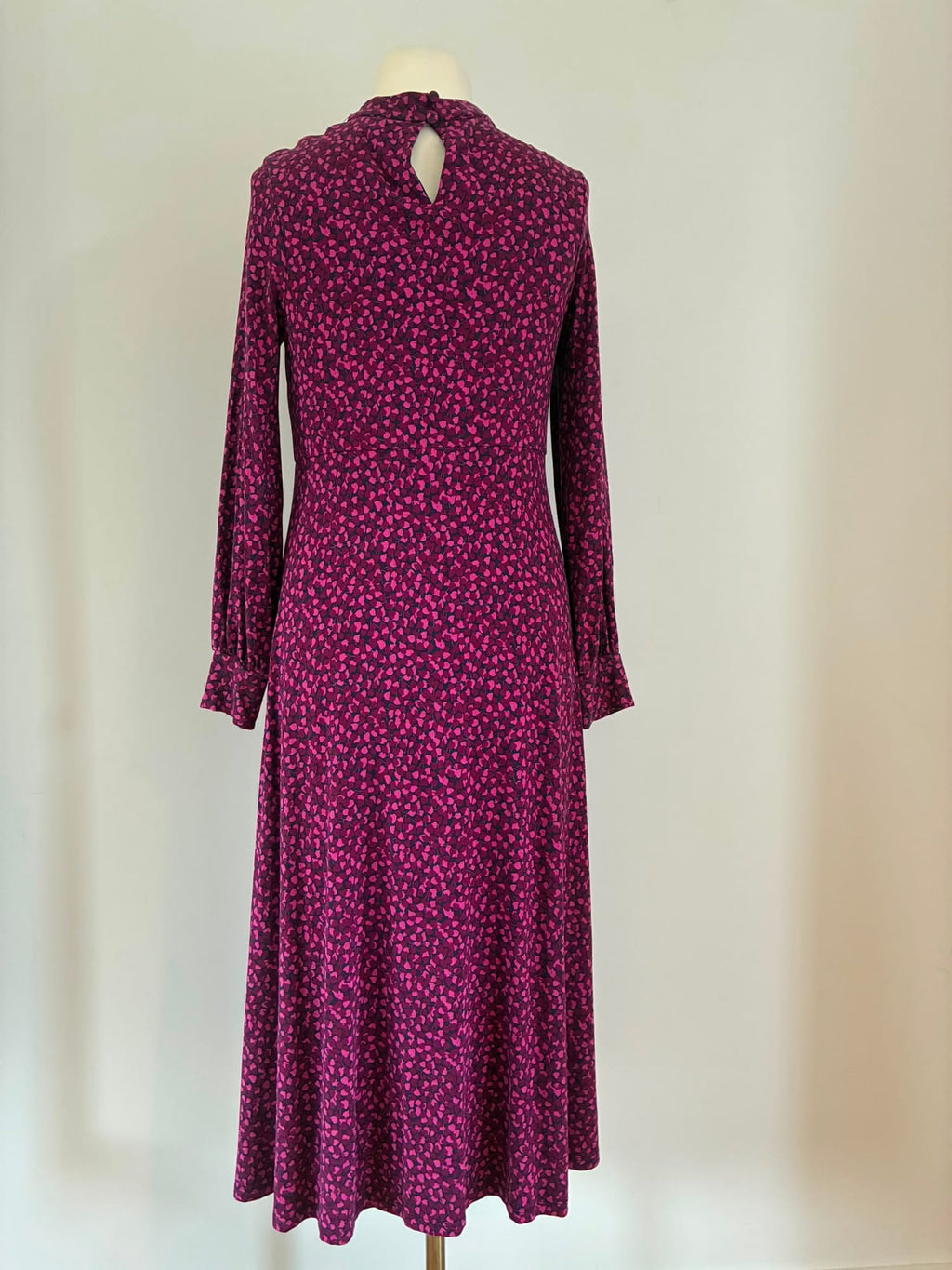 Boden Midikleid, Größe DE 42R, Blau, Rosa, Weitere Ansicht 3