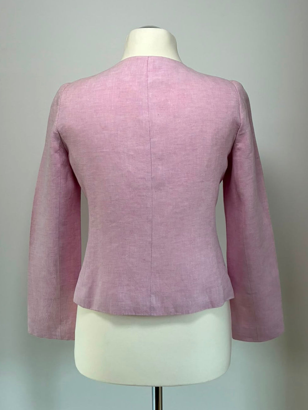 1.2.3 Paris Blazer in Zartrosa, Rückansicht