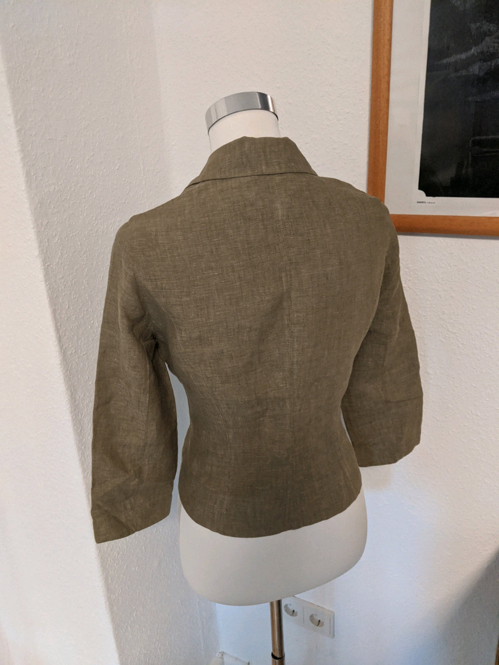 Zarter Leinenblazer für den Sommer