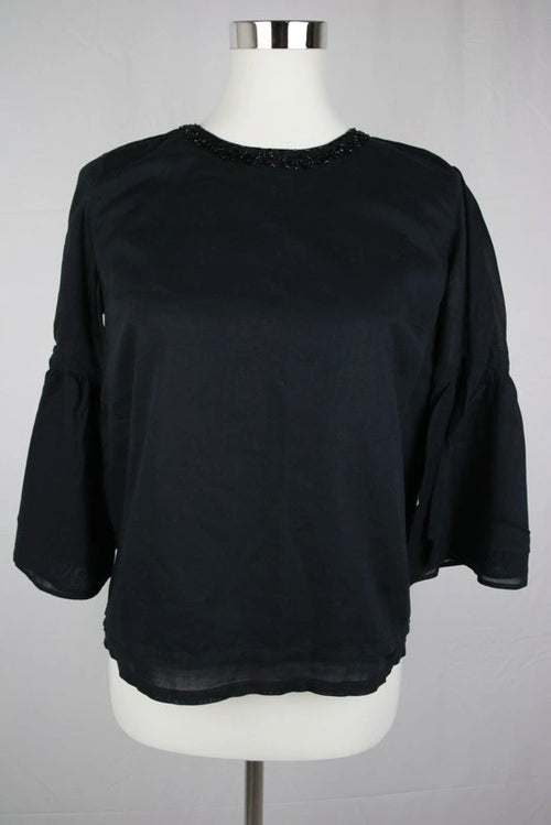 Bluse mit Perlen – Second-Hand bei Schickisch