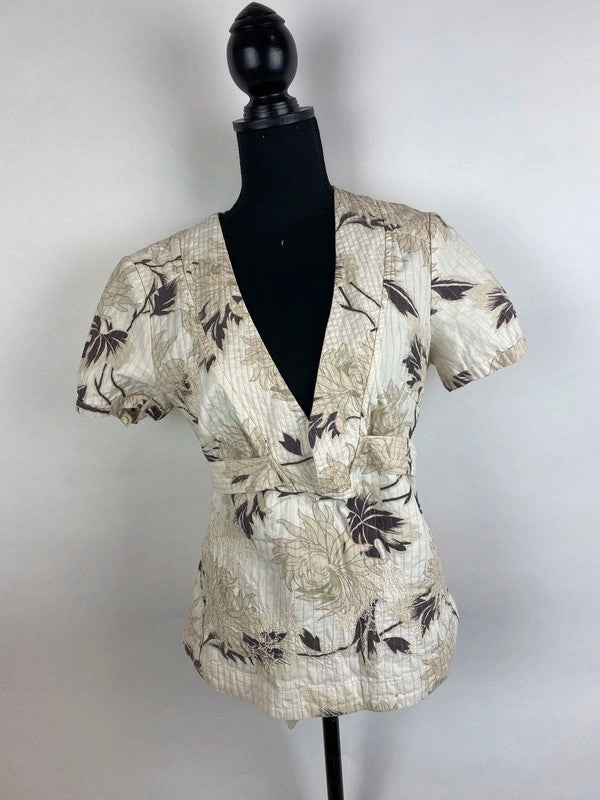 Bluse mit Blumen – Second-Hand bei Schickisch
