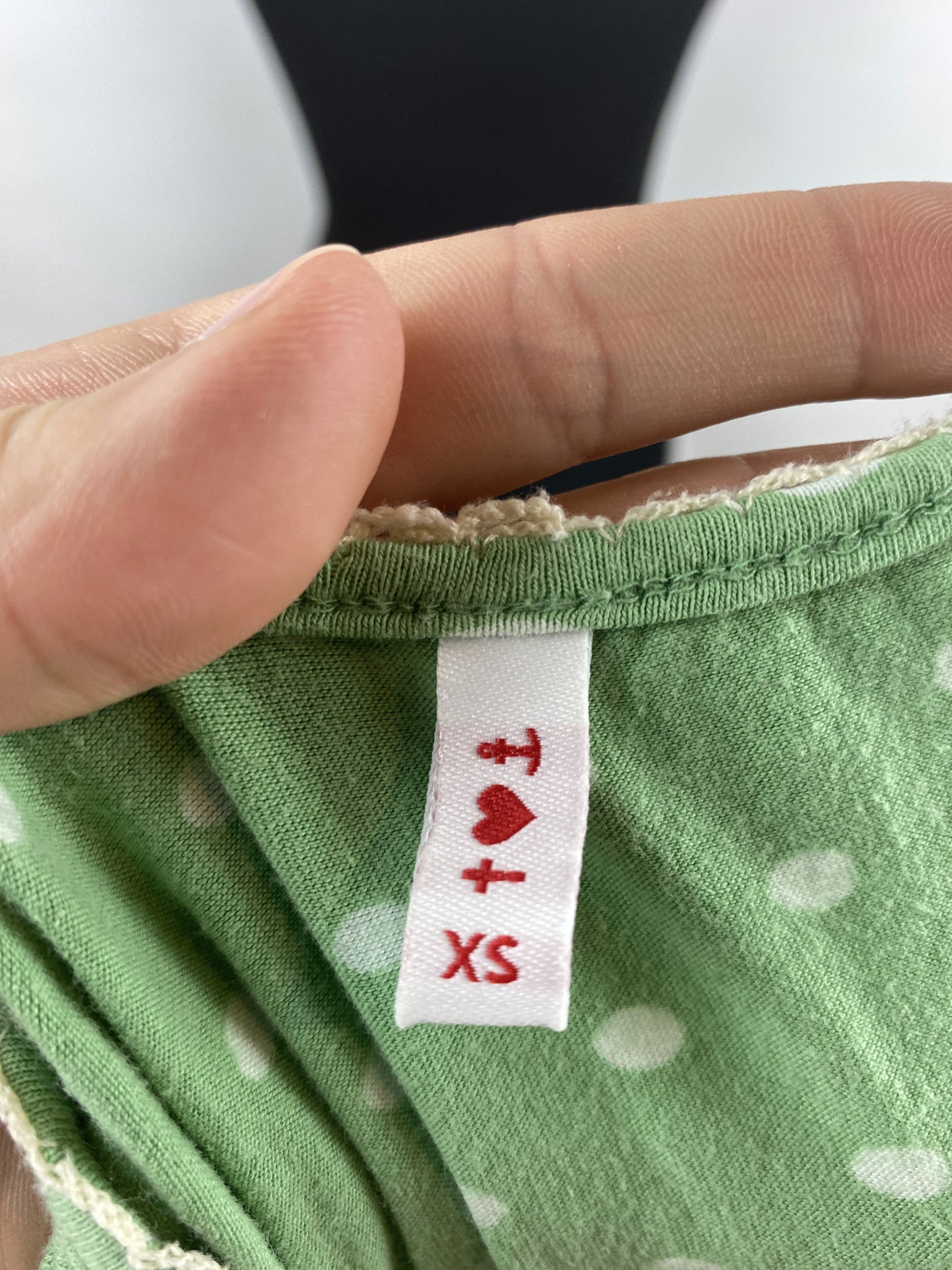 Leichtes Sommerkleid in grün
