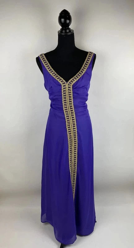 Kleid in Königsblau – Second-Hand bei Schickisch