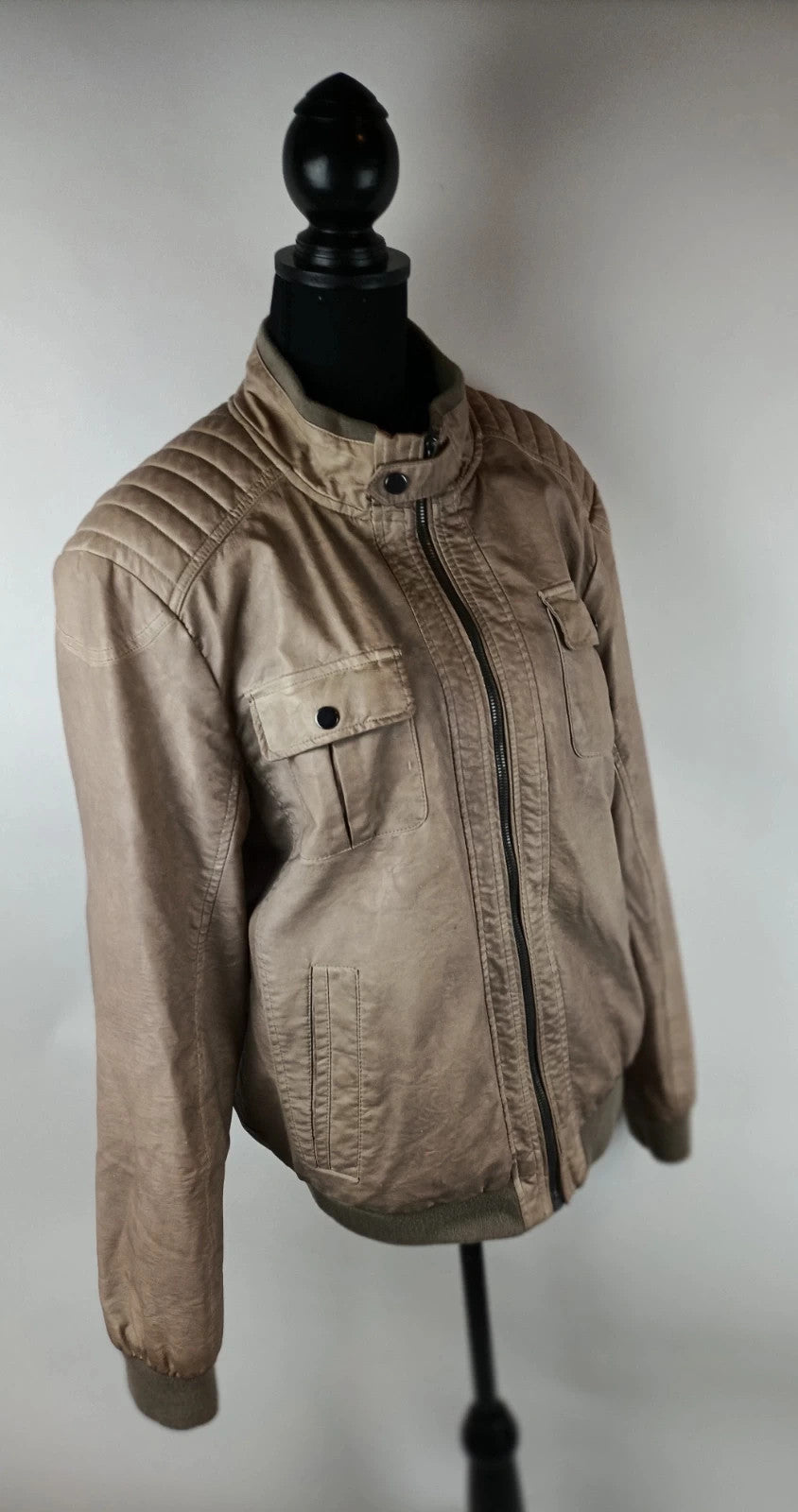 Lederjacke in Braun – Second-Hand bei Schickisch