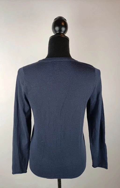 Lässiger Cardigan in dunkelblau