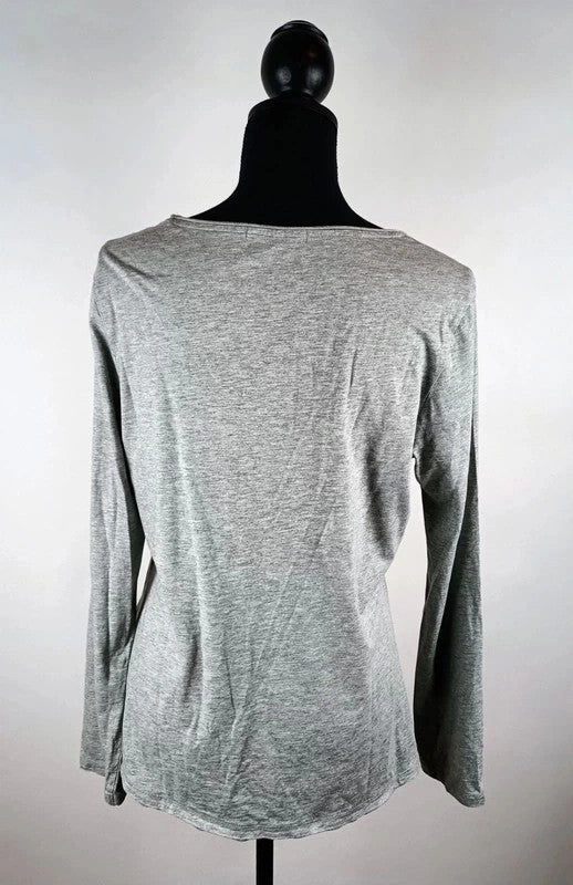 Klassisches Sweatshirt mit Blumen