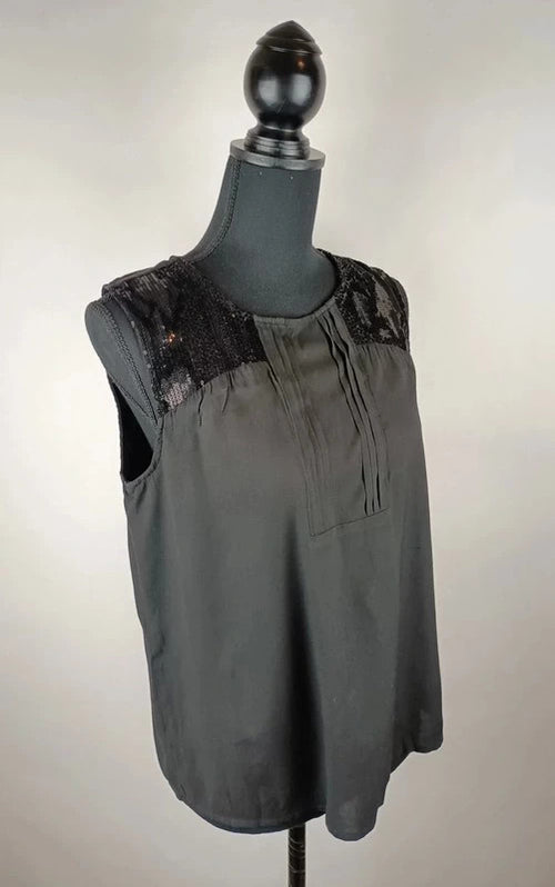 Charmante Bluse mit Pailletten