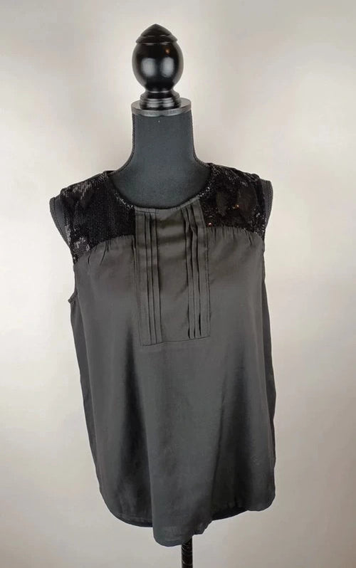 Bluse mit Pailletten – Second-Hand bei Schickisch