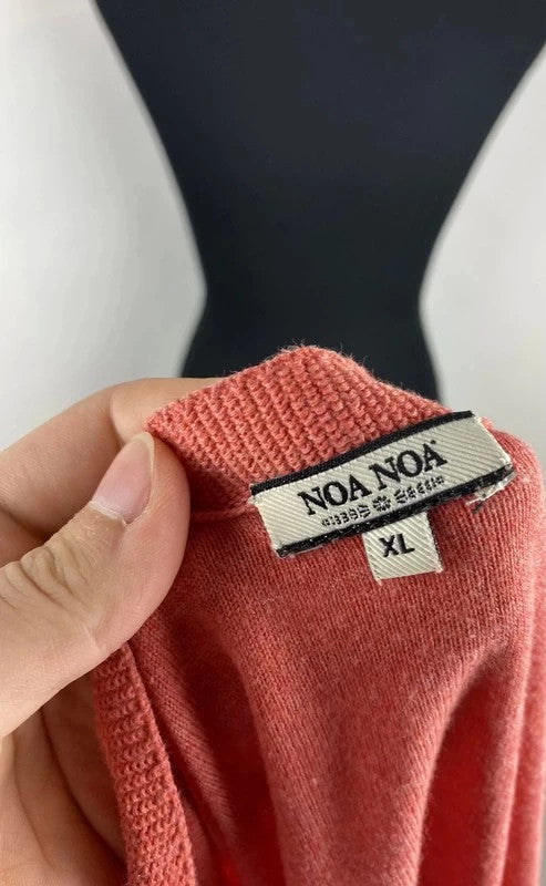 Kuscheliger Cardigan in Orange