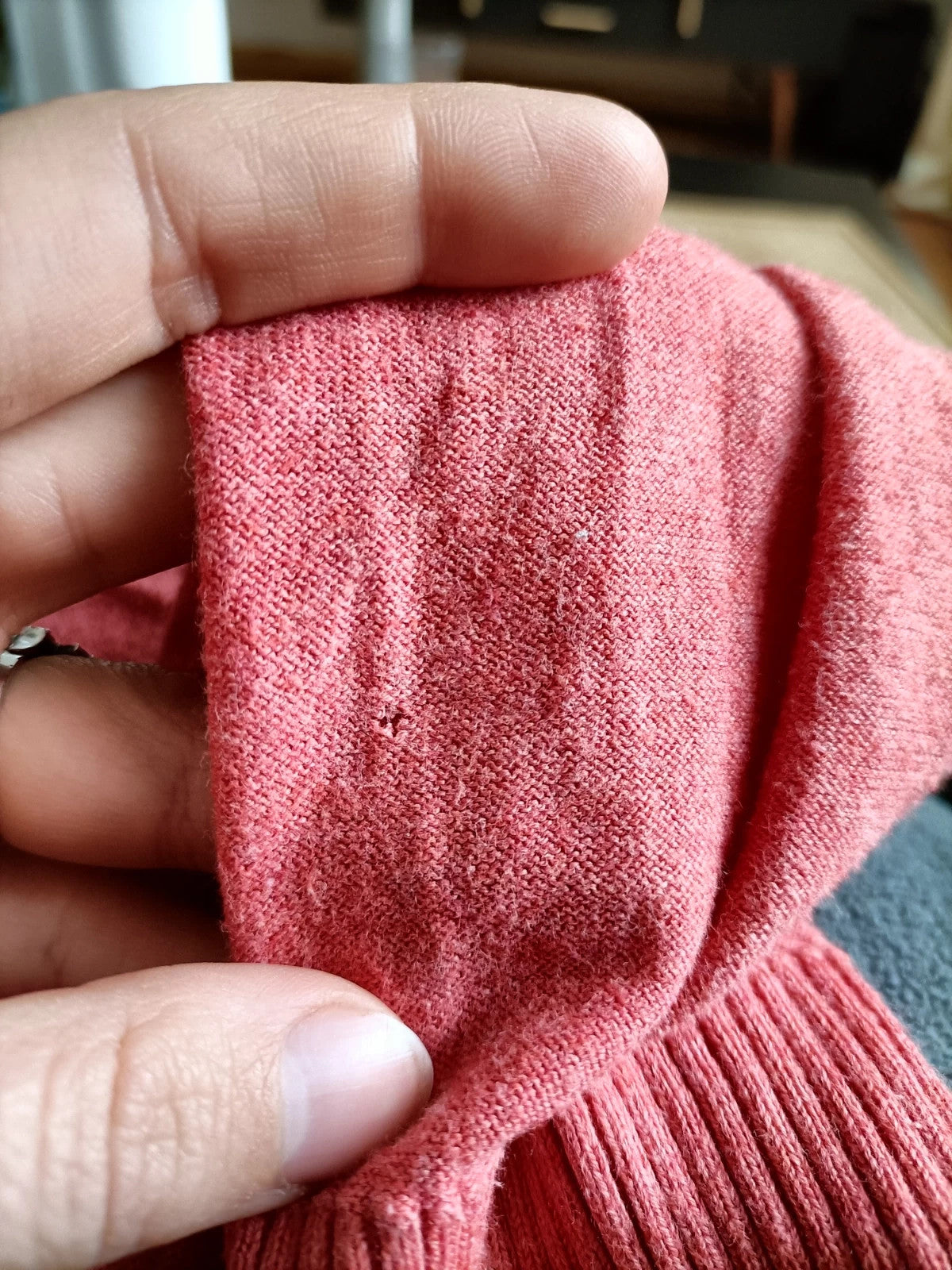 Kuscheliger Cardigan in Orange