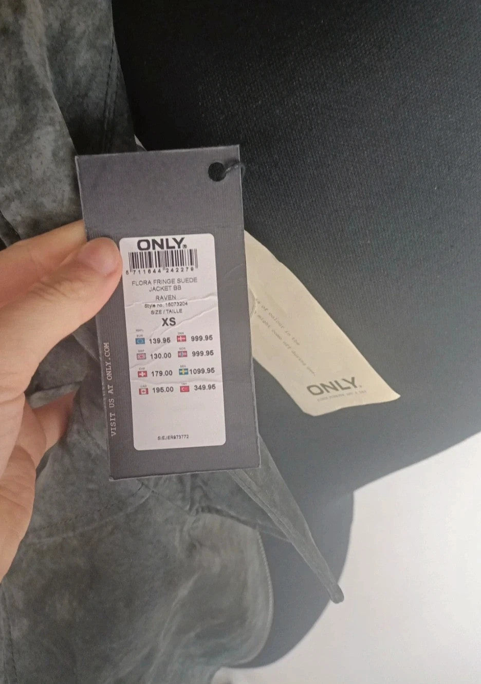 Lässige Lederjacke für den Herbst 