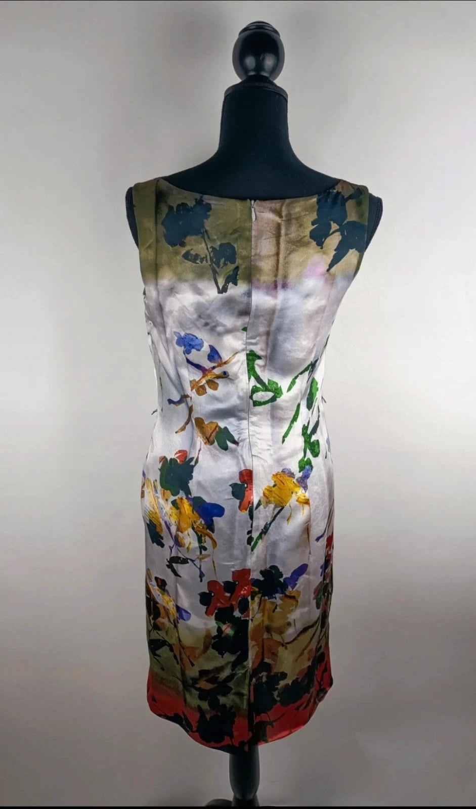 Seiden Kleid für den Herbst 