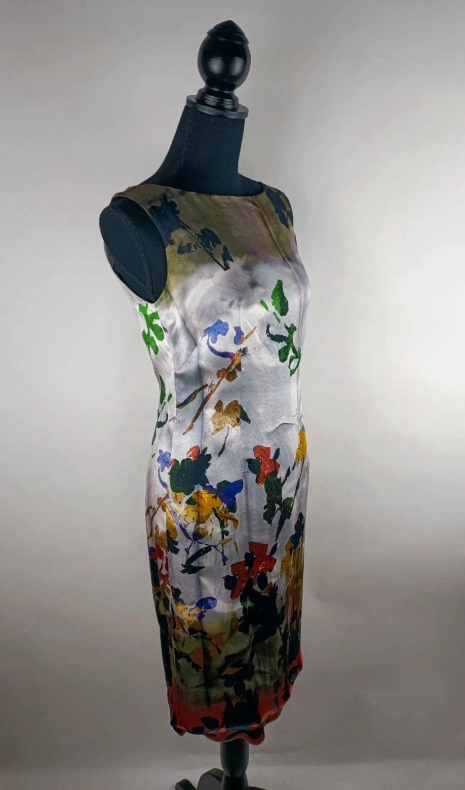 Seiden Kleid für den Herbst 