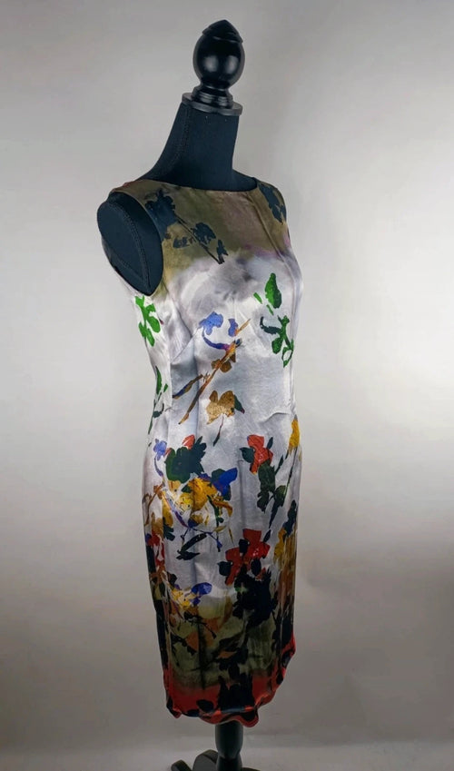 Seiden Kleid für den Herbst 