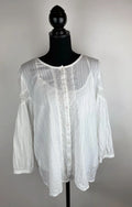 Bluse mit Lochmuster – Second-Hand bei Schickisch