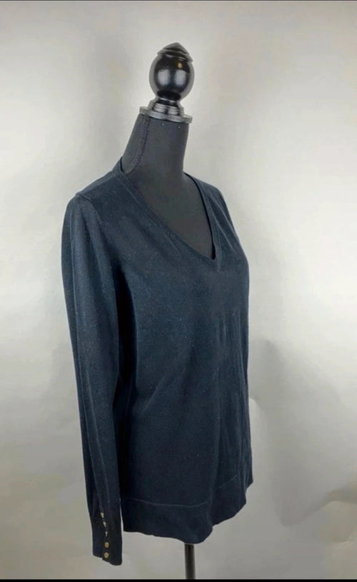 Klassischer Pullover in schwarz 