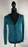 Cardigan in Petrol – Second-Hand bei Schickisch