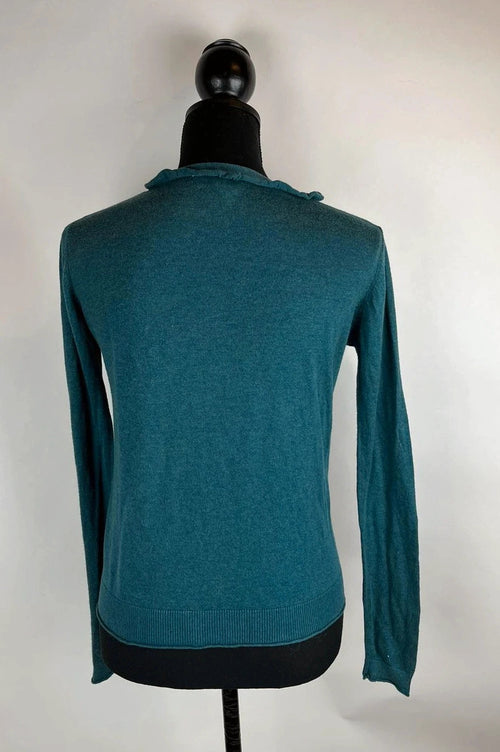 Charmanter Cardigan in Petrol