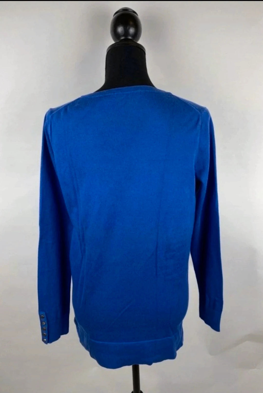 Lässiger Pullover in blau 