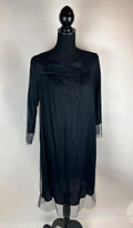 Kleid in Schwarz mit Tüll – Second-Hand bei Schickisch