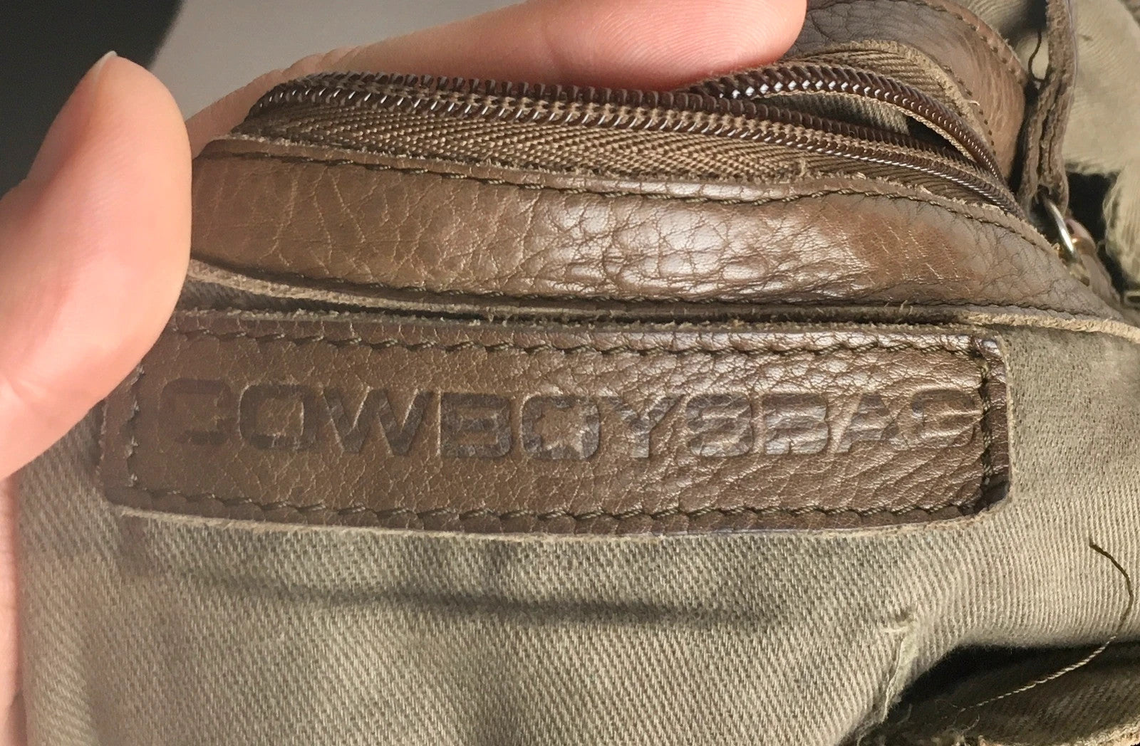 Klassische Tasche in Braun 