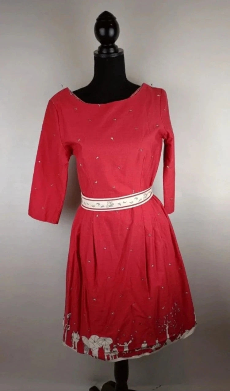 Außergewöhnliches Kleid für den Herbst 
