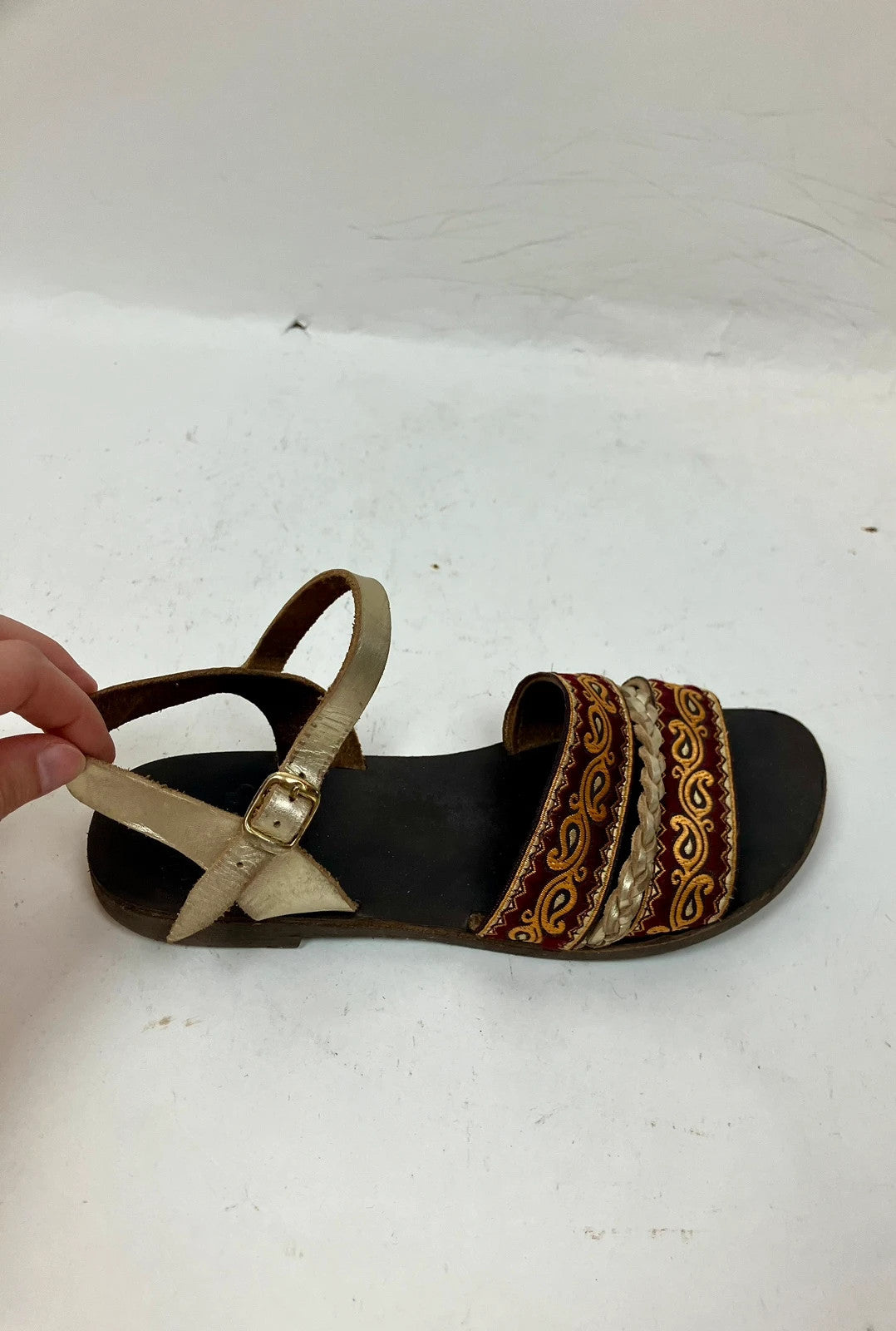 Handgemachte Sandalen aus Leder