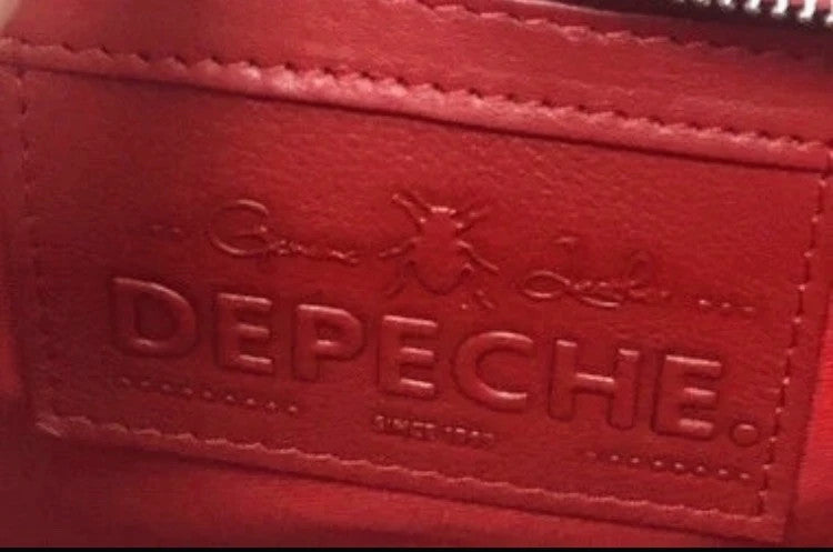 Edle Depeche Leder-Handtasche