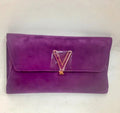 Valentino Clutch in Lila – Second-Hand bei Schickisch