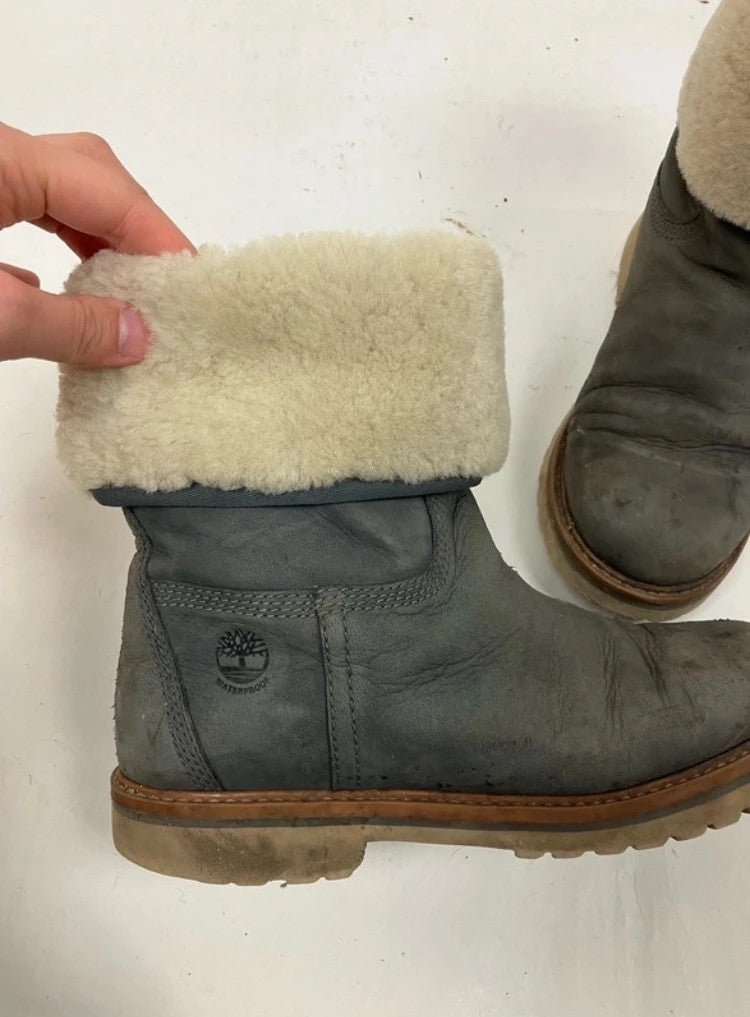 Kuschelige Winterschuhe mit Fell