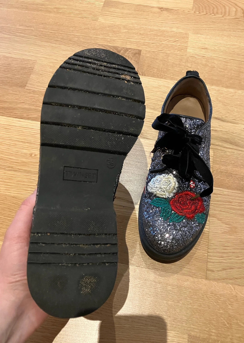 Glamouröse Designer-Schuhe von Twinset