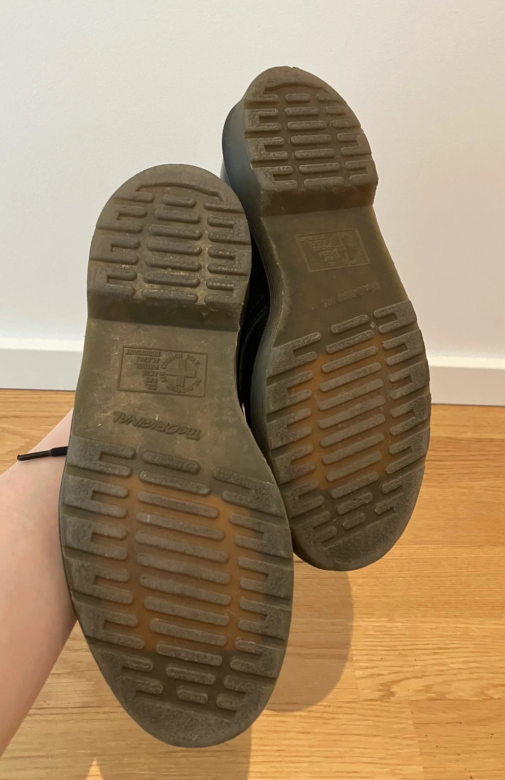 Tolle Dr. Martens 1461 aus Lackleder