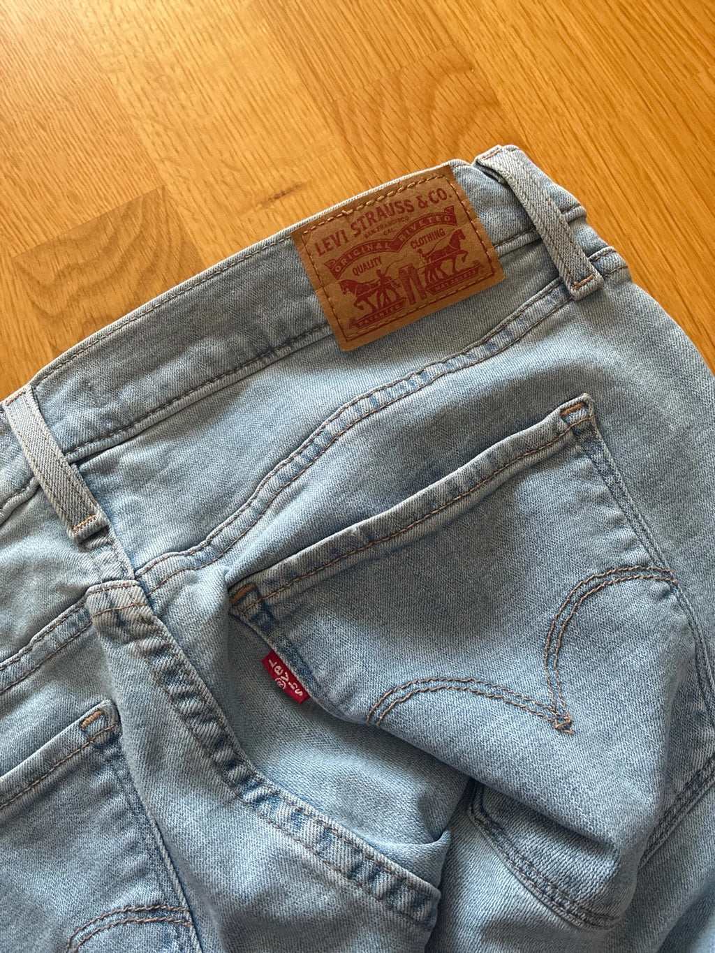 Levi's 721 High Rise Skinny – Hellblau & Zeitlos