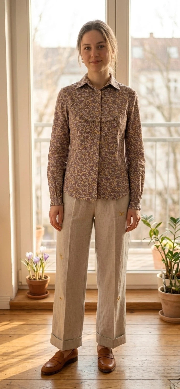 Blutsgeschwister Bluse – Second-Hand bei Schickisch