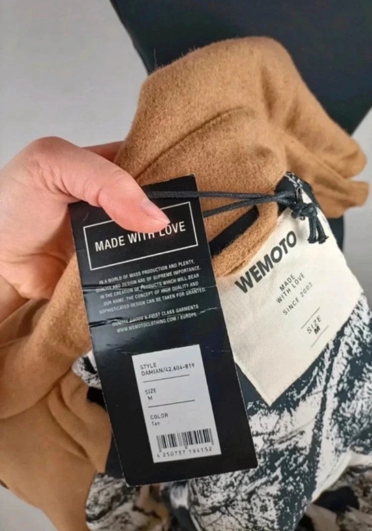 Hochwertige Wemoto Winterjacke in Camel