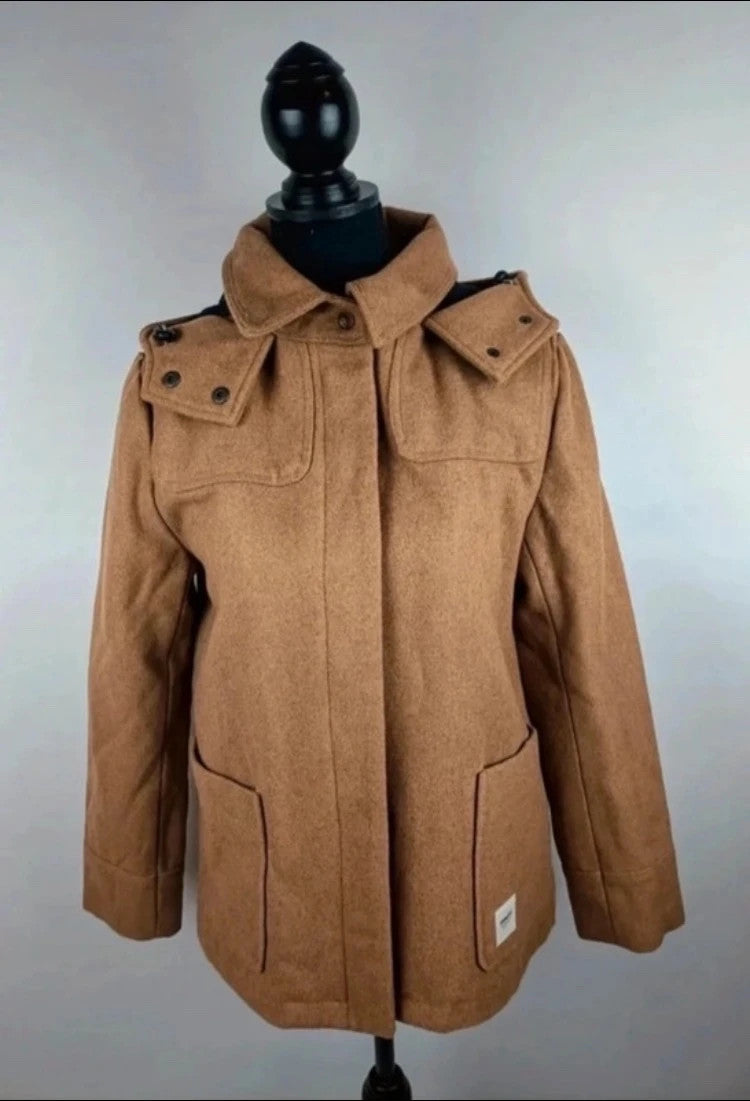 Hochwertige Wemoto Winterjacke in Camel