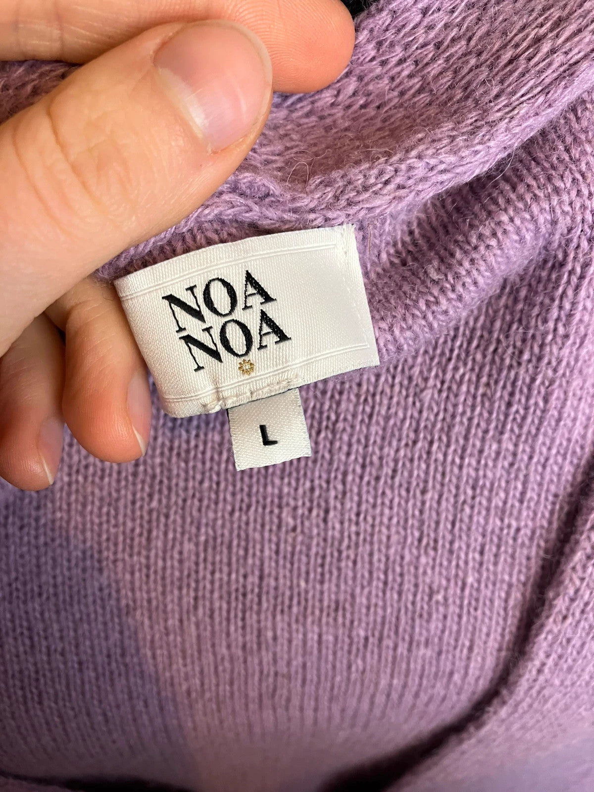 Warme Noa Noa Strickjacke aus Wolle