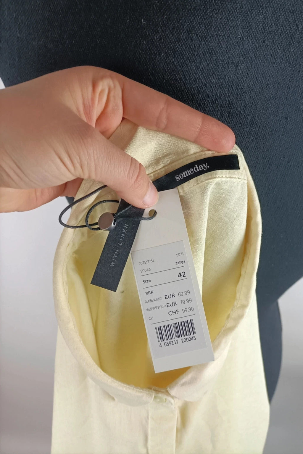 Frühlingsbluse in Gelb