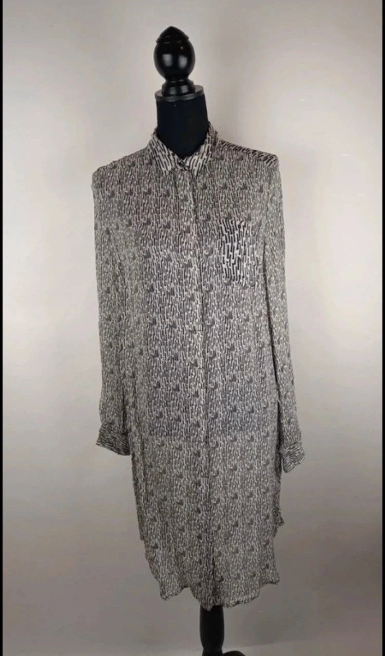Elegantes Hemdblusenkleid, toll für den Winter