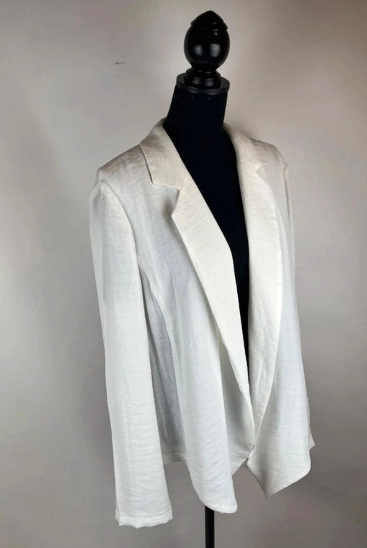 Exklusiver Taifun Blazer in Weiß, elegant für den Winter