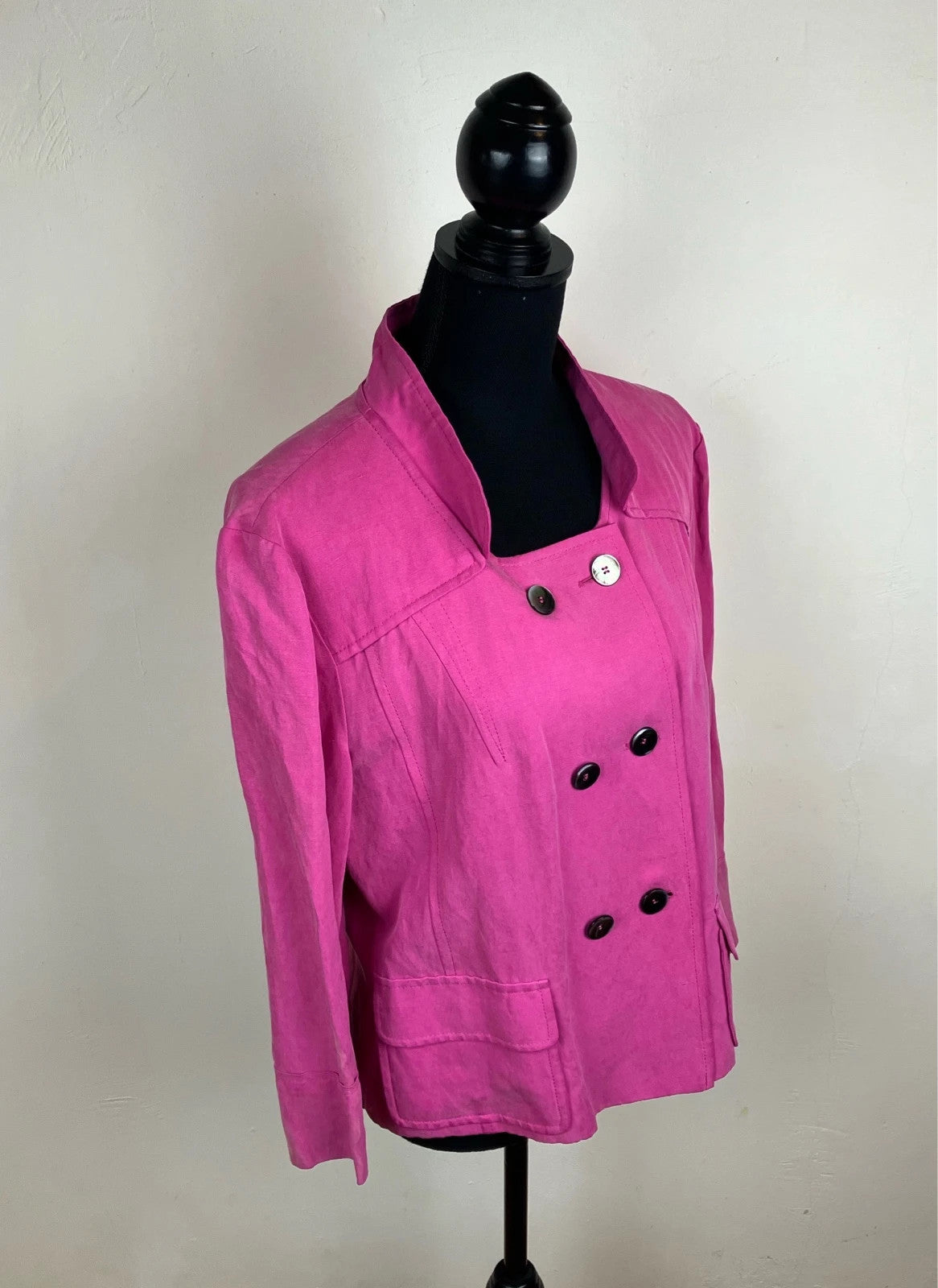 Seidenjacke in Fuchsia – Second-Hand bei Schickisch