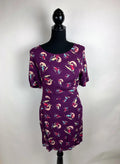 Kleid mit buntem Muster – Second-Hand bei Schickisch