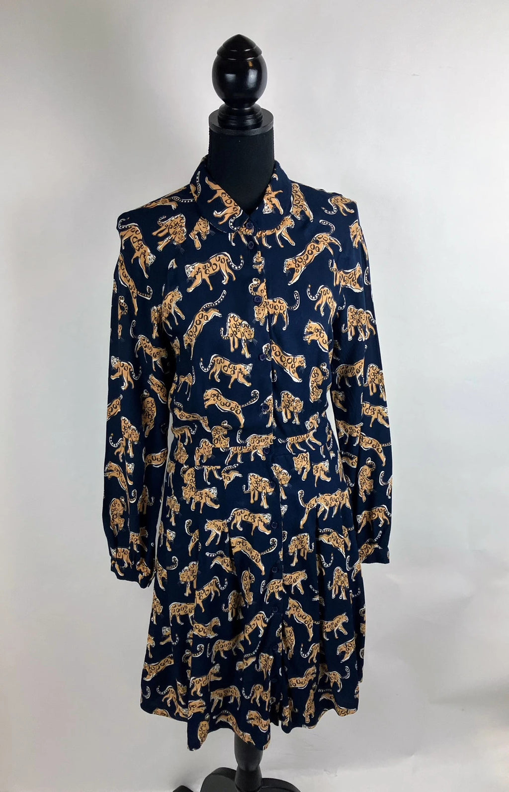 Kleid mit Leopardenprint – Second-Hand bei Schickisch