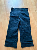 Edle wide Leg Culotte in schwarz – Second-Hand bei Schickisch