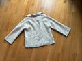 Cozy Strickpullover mit Polo-Kragen in Hellbeige – Second-Hand bei Schickisch