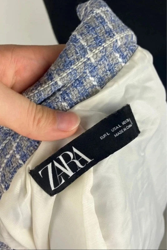 Stylischer ZARA Bouclé Blazer