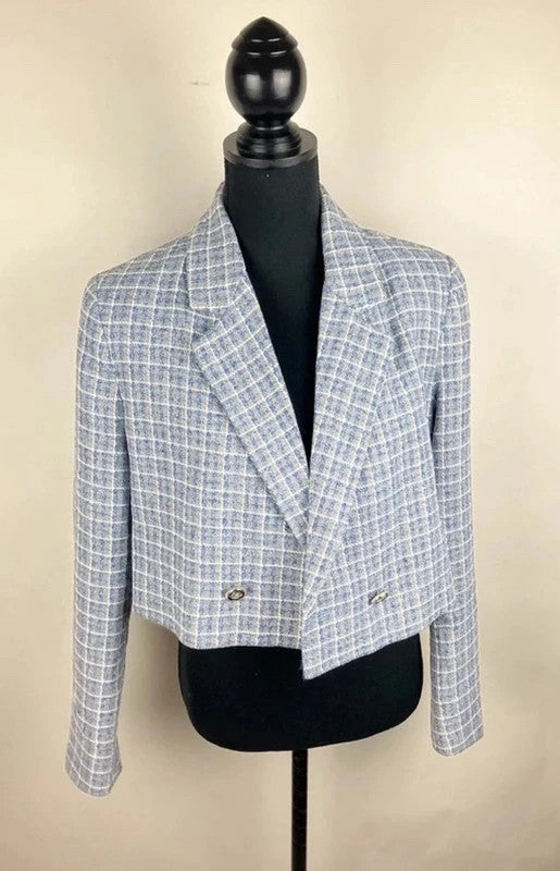 Stylischer ZARA Bouclé Blazer