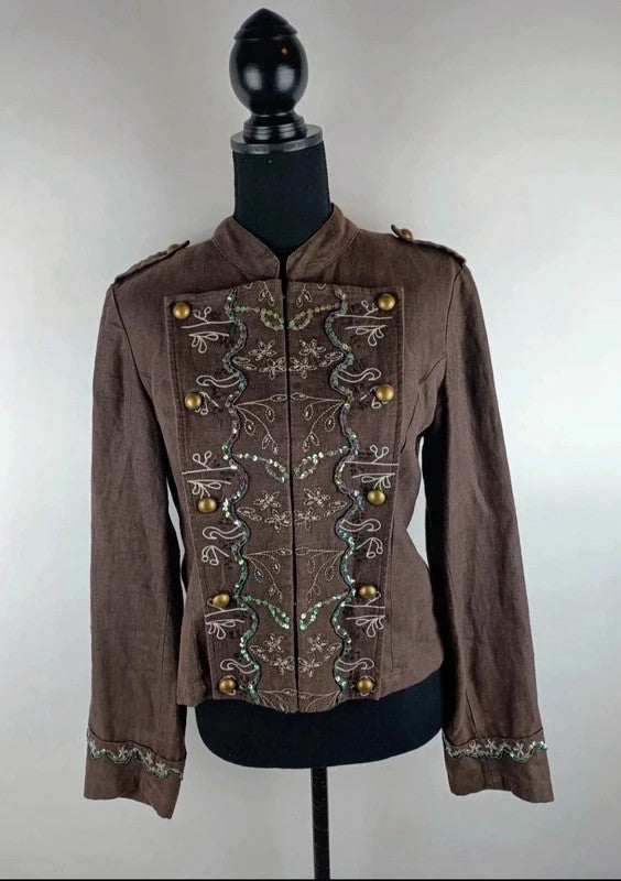 Außergewöhnlicher Blazer mit Perlen